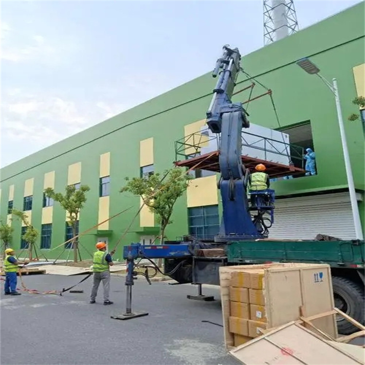 田东大件吊装上楼